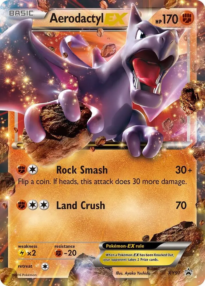 Aerodactyl EX, XY Black Star Promos XY97/211
