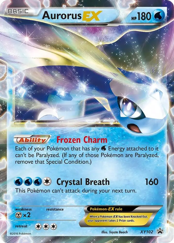 Aurorus EX, XY Black Star Promos XY102/211