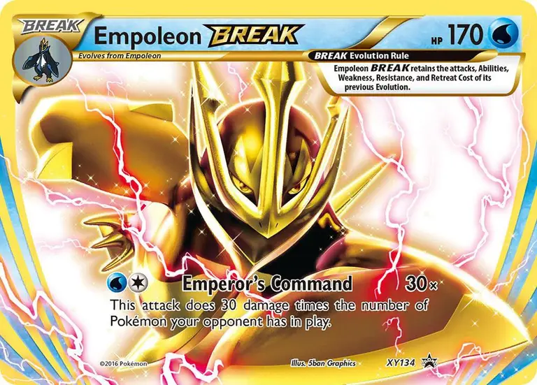 Empoleon BREAK, XY Black Star Promos XY134/211