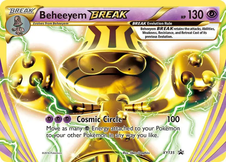 Beheeyem BREAK, XY Black Star Promos XY135/211