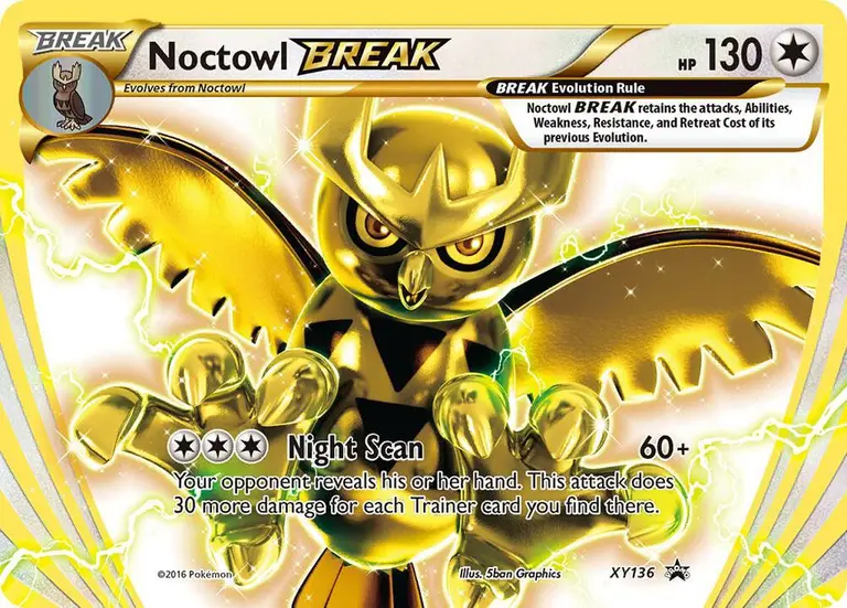 Noctowl BREAK, XY Black Star Promos XY136/211