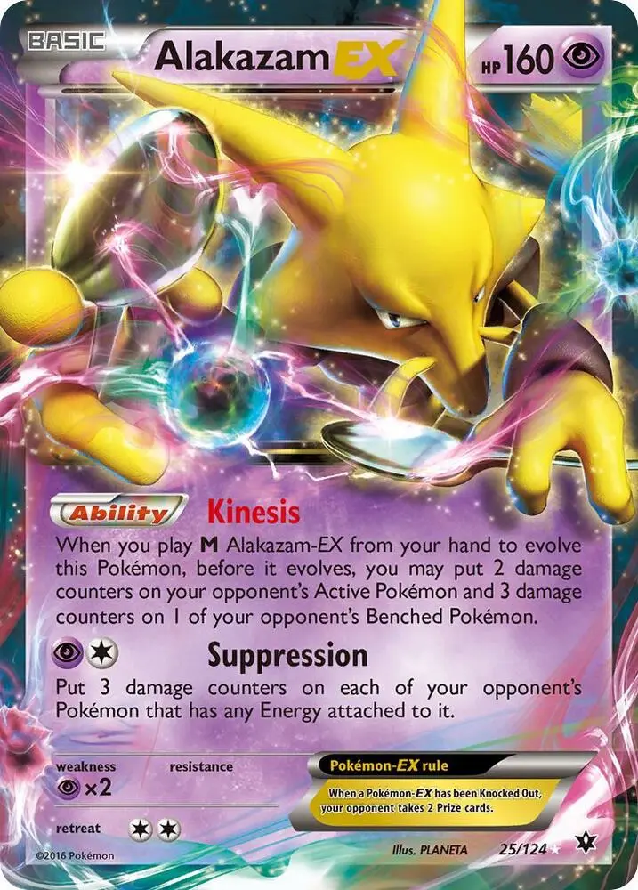 Alakazam EX, Fates Collide 25/124