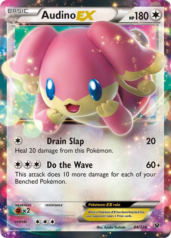 Audino EX, Fates Collide 84/124