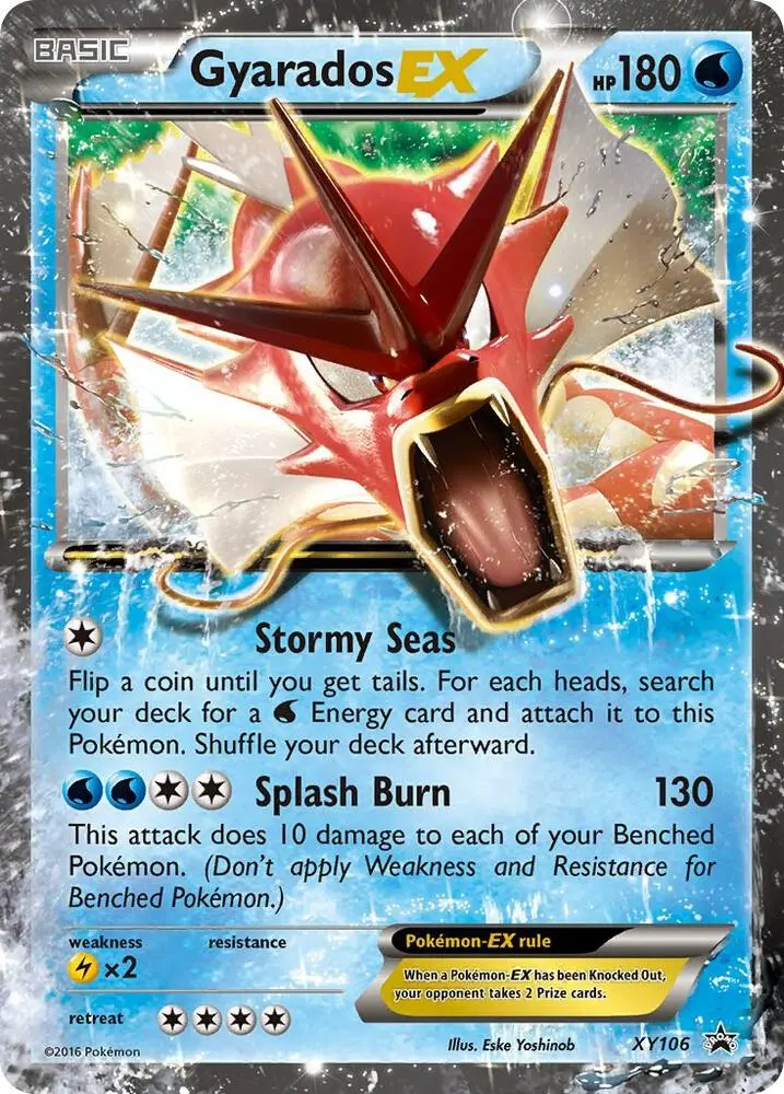 Gyarados EX, XY Black Star Promos XY106/211