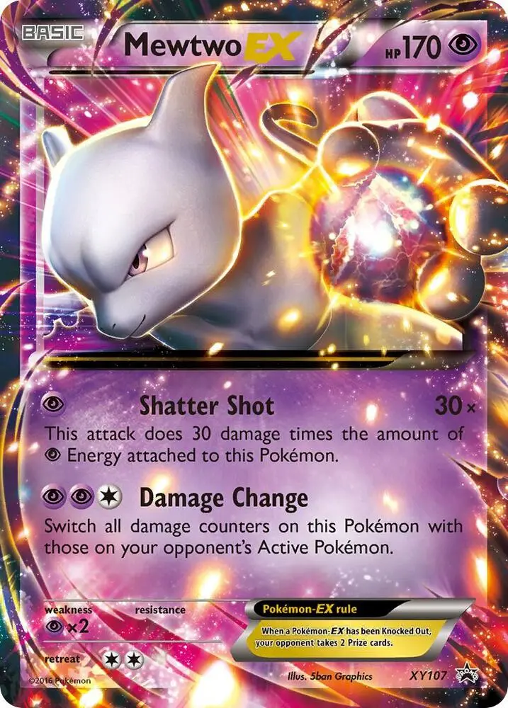 Mewtwo EX, XY Black Star Promos XY107/211