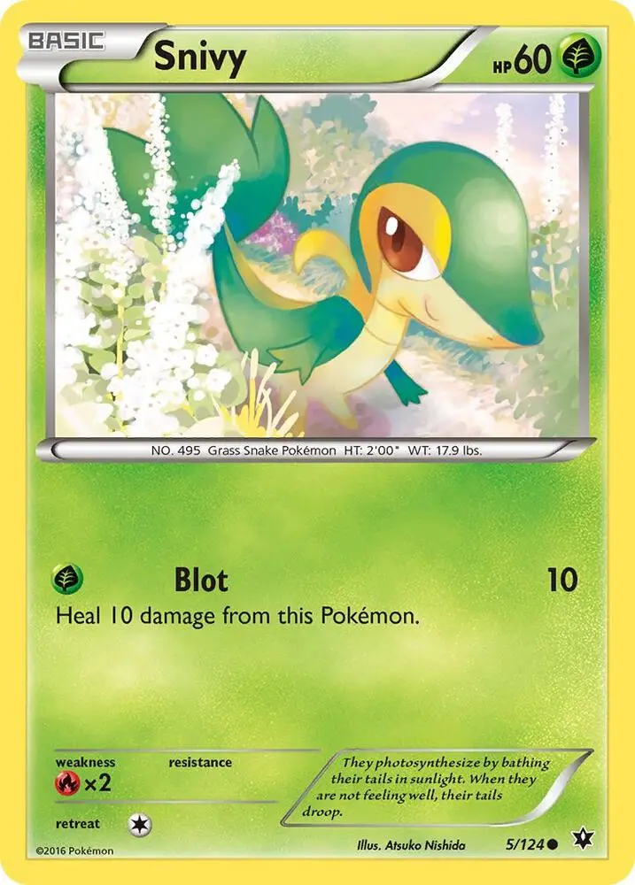 Snivy, Fates Collide 5/124