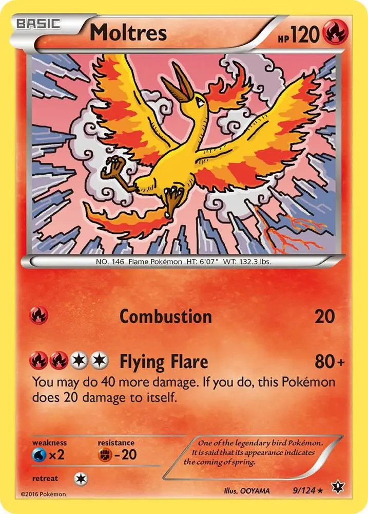 Moltres, Fates Collide 9/124