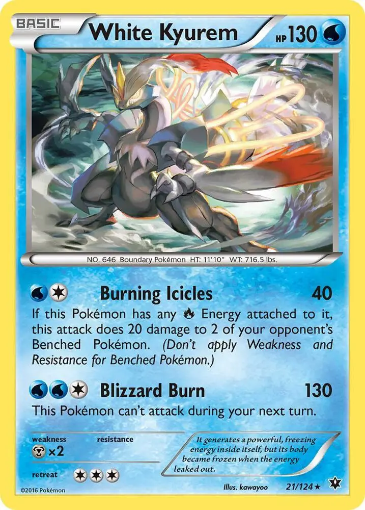 White Kyurem, Fates Collide 21/124