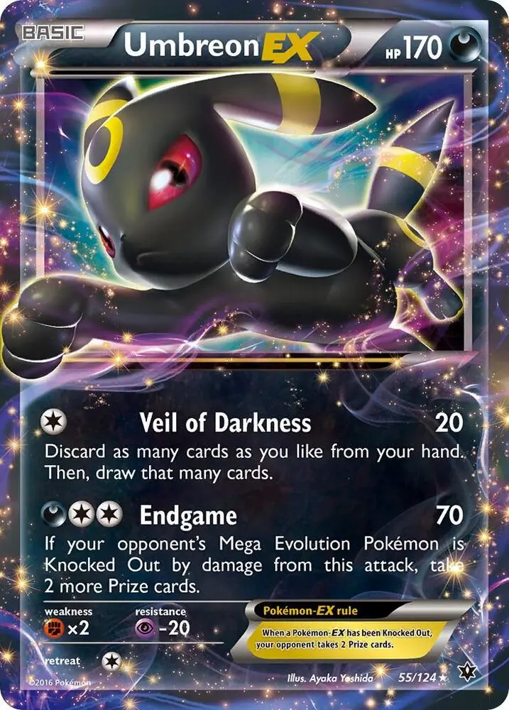 Umbreon EX, Fates Collide 55/124