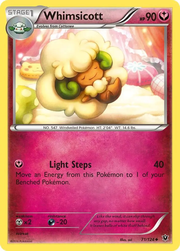 Whimsicott, Fates Collide 71/124