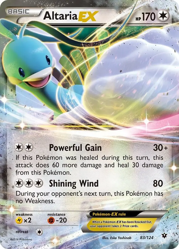 Altaria EX, Fates Collide 83/124