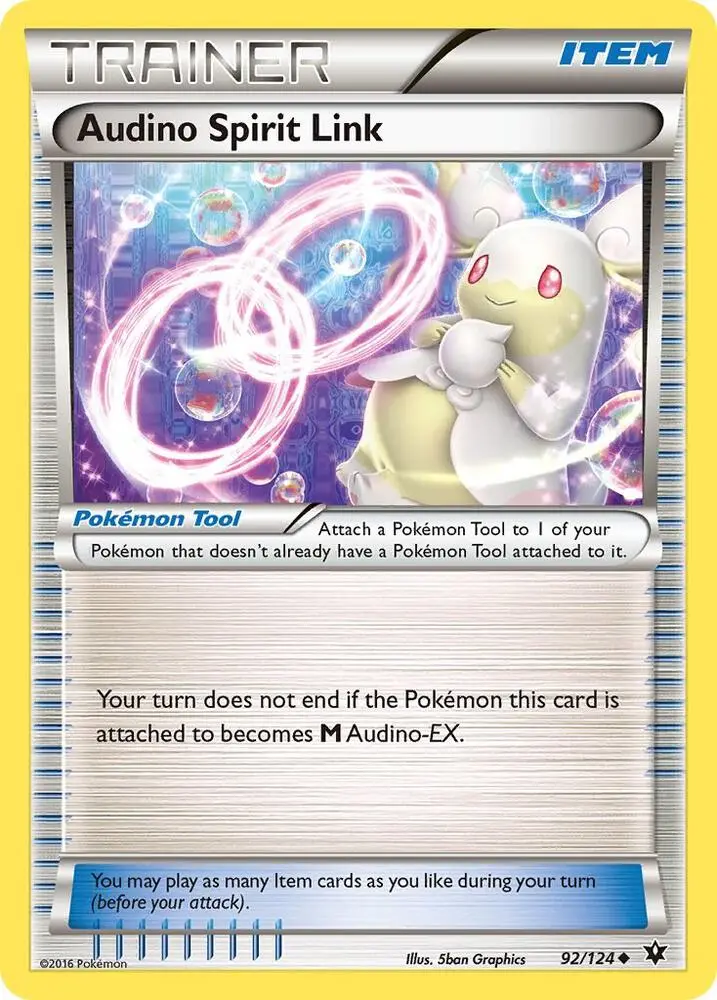 Audino Spirit Link, Fates Collide 92/124