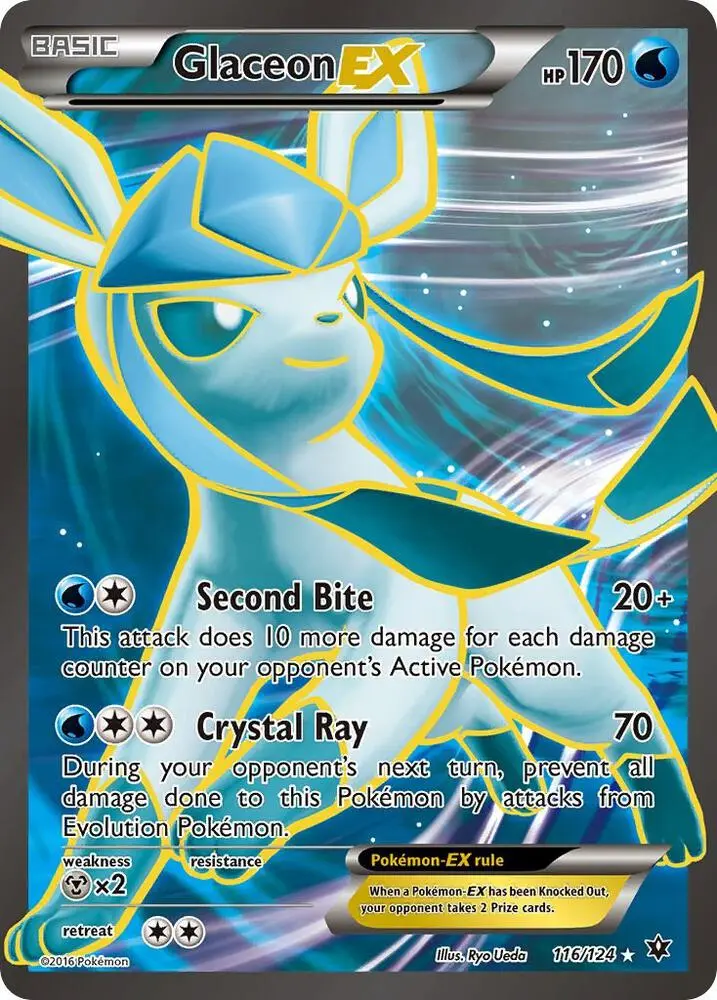 Glaceon EX, Fates Collide 116/124