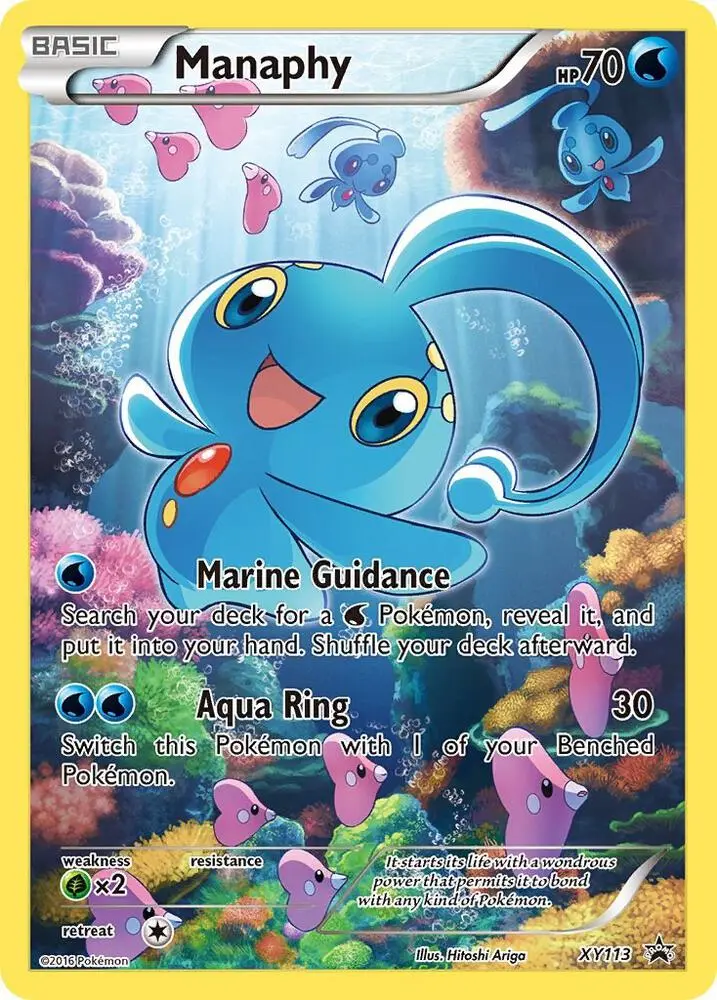 Manaphy, XY Black Star Promos XY113/211