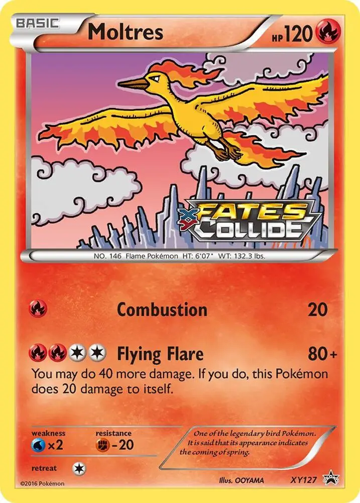 Moltres, XY Black Star Promos XY127/211