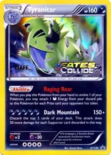 Tyranitar, XY Black Star Promos XY130