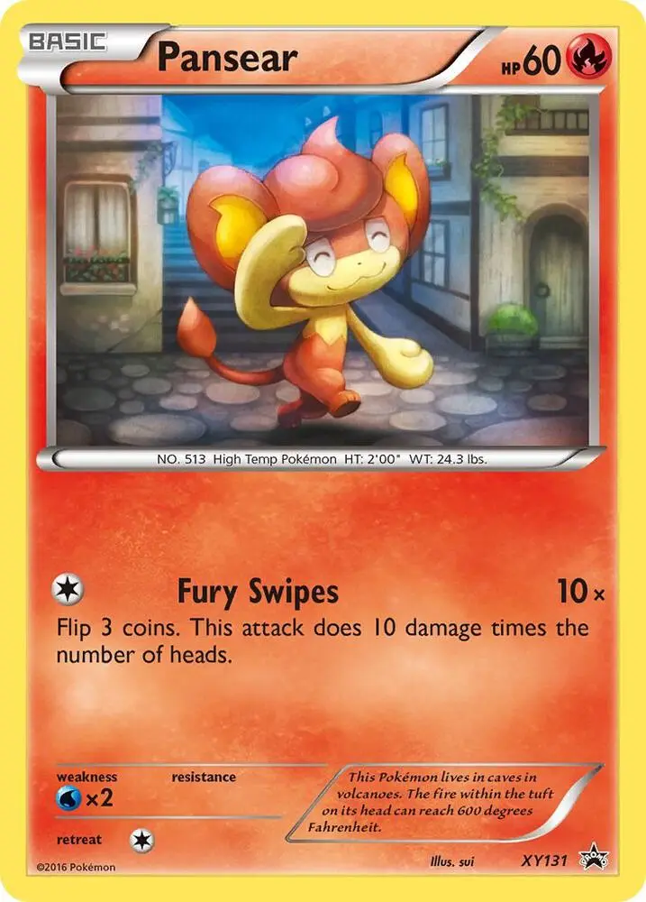 Pansear, XY Black Star Promos XY131/211
