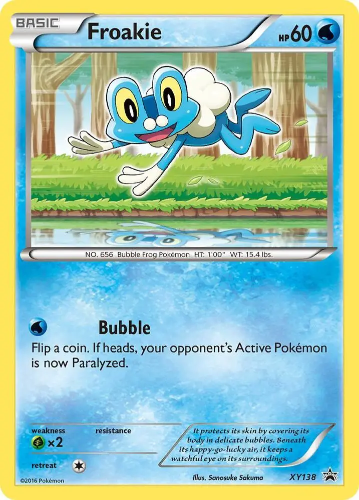 Froakie, XY Black Star Promos XY138/211