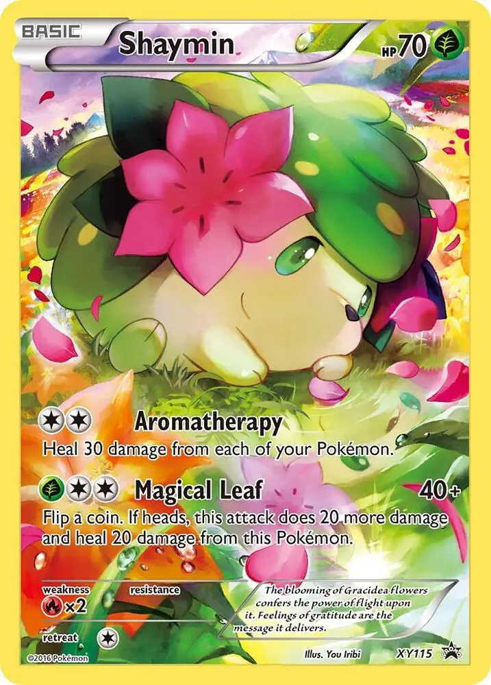 Shaymin, XY Black Star Promos XY115/211