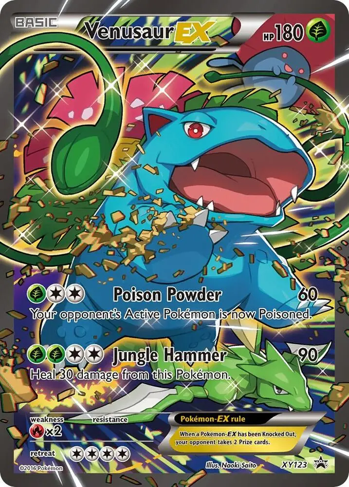 Venusaur EX, XY Black Star Promos XY123/211
