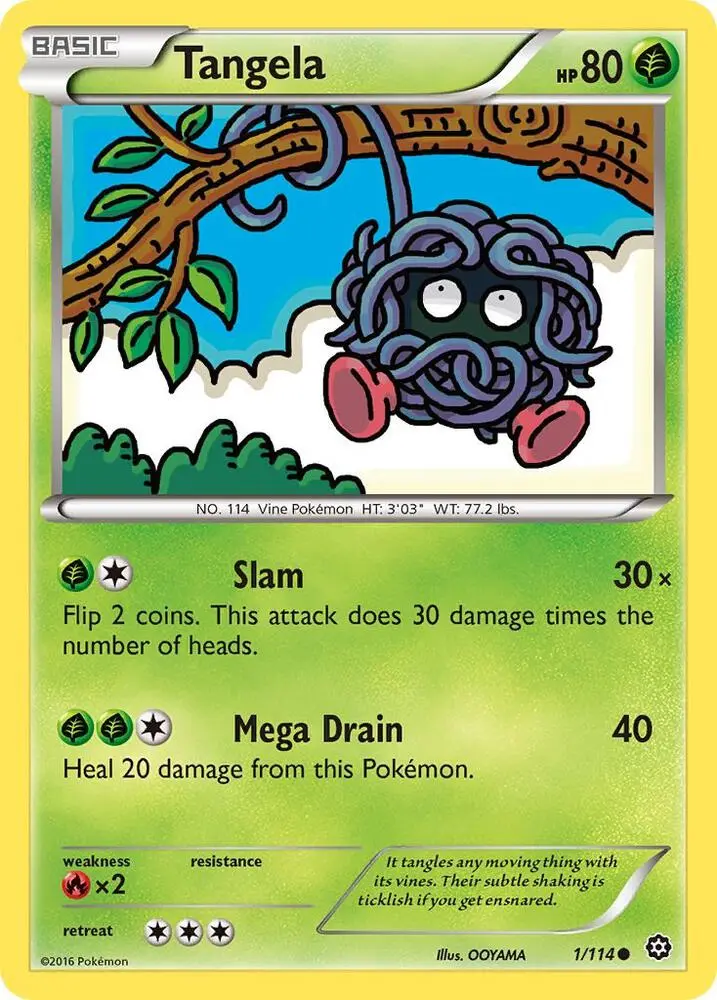 Tangela, Steam Siege 1/114
