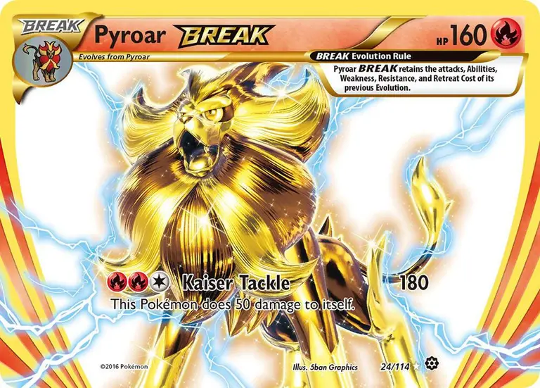 Pyroar BREAK, Steam Siege 24/114