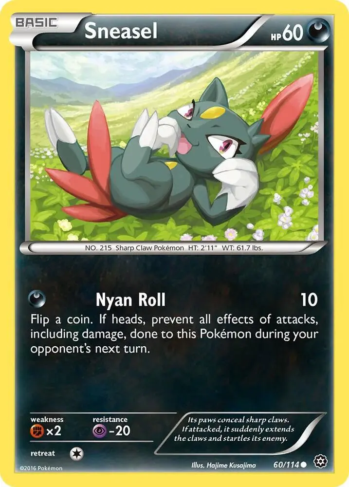 Sneasel, Steam Siege 60/114