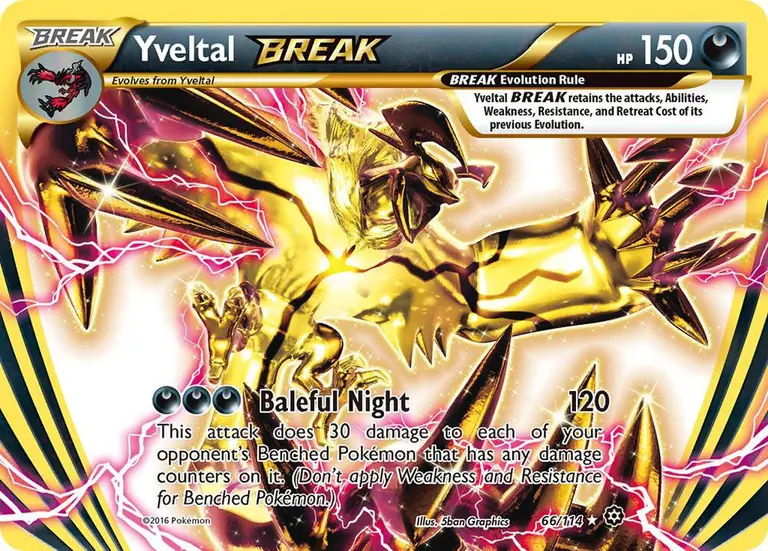 Yveltal BREAK, Steam Siege 66/114