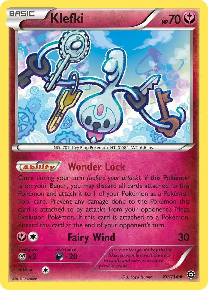 Klefki, Steam Siege 80/114