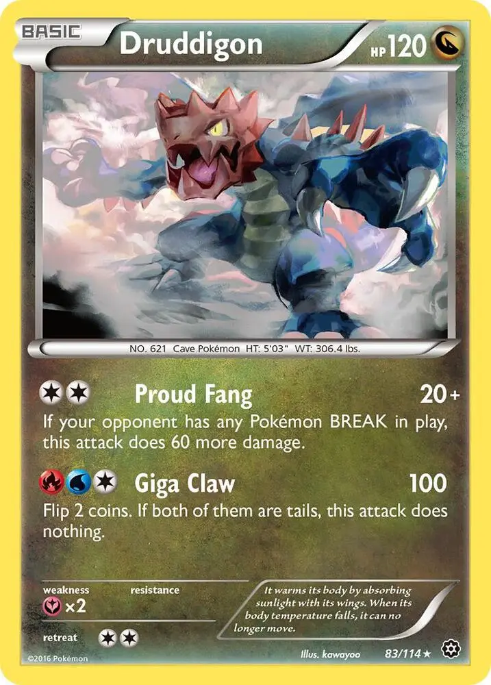Druddigon, Steam Siege 83/114