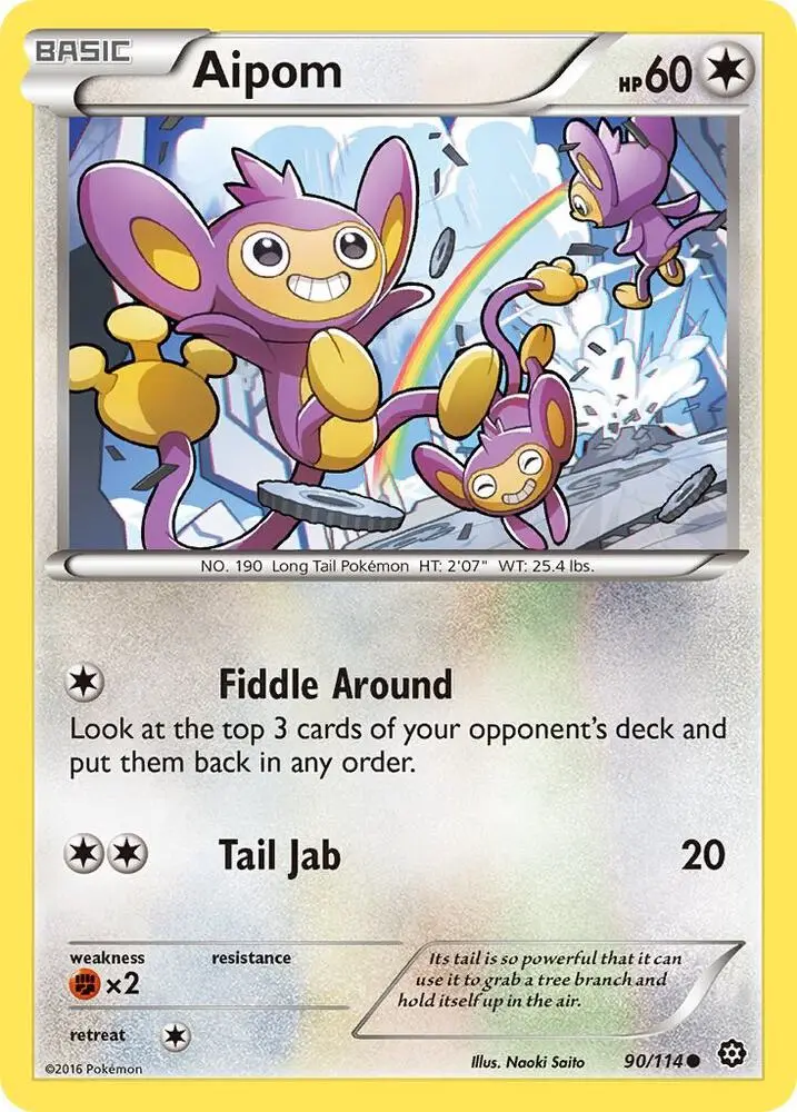 Aipom, Steam Siege 90/114