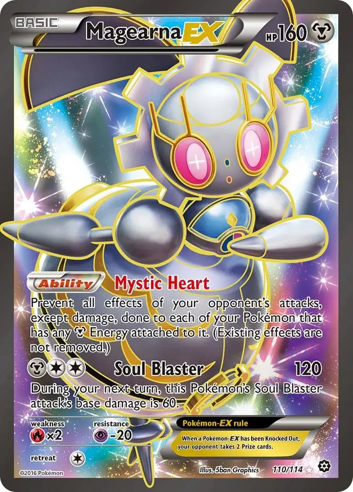 Magearna EX, Steam Siege 110/114