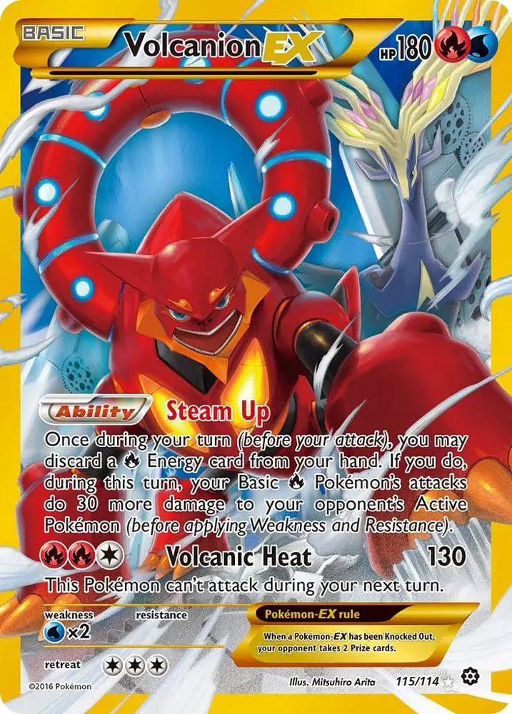 Volcanion EX, Steam Siege 115/114
