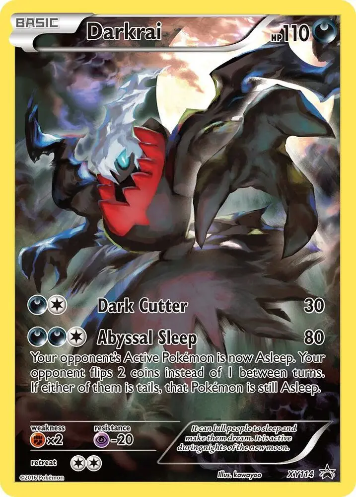 Darkrai, XY Black Star Promos XY114/211