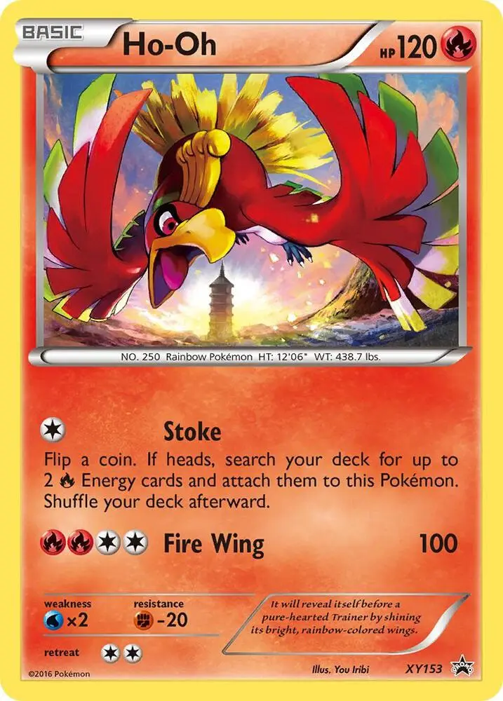 Ho Oh, XY Black Star Promos XY153/211