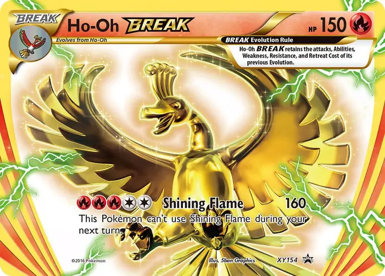 Ho-Oh BREAK, XY Black Star Promos XY154/211