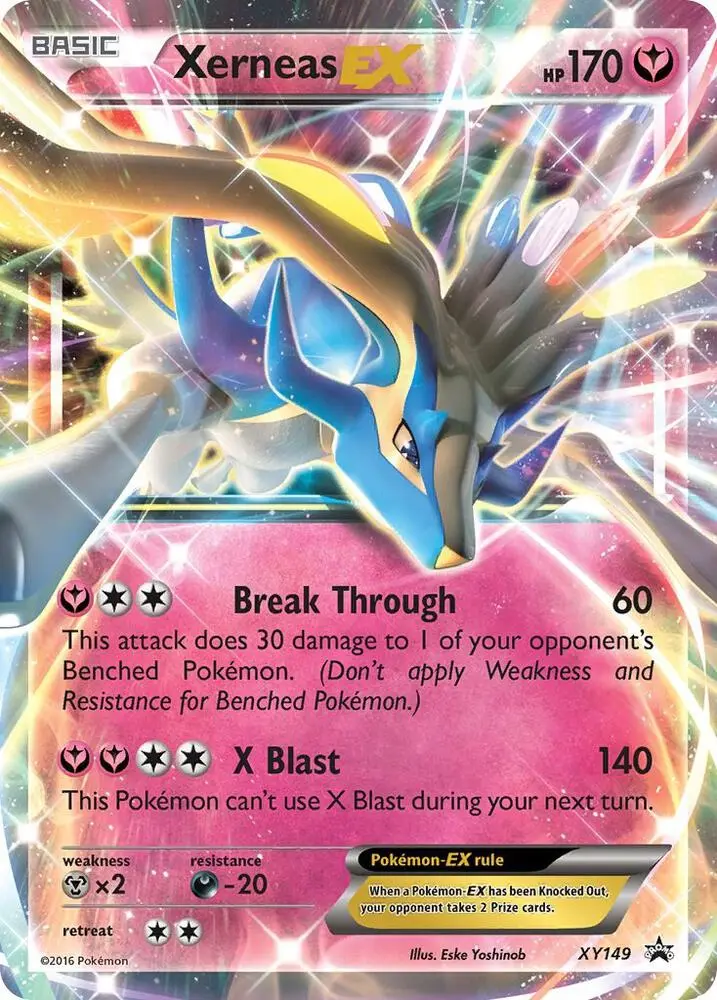 Xerneas EX, XY Black Star Promos XY149/211