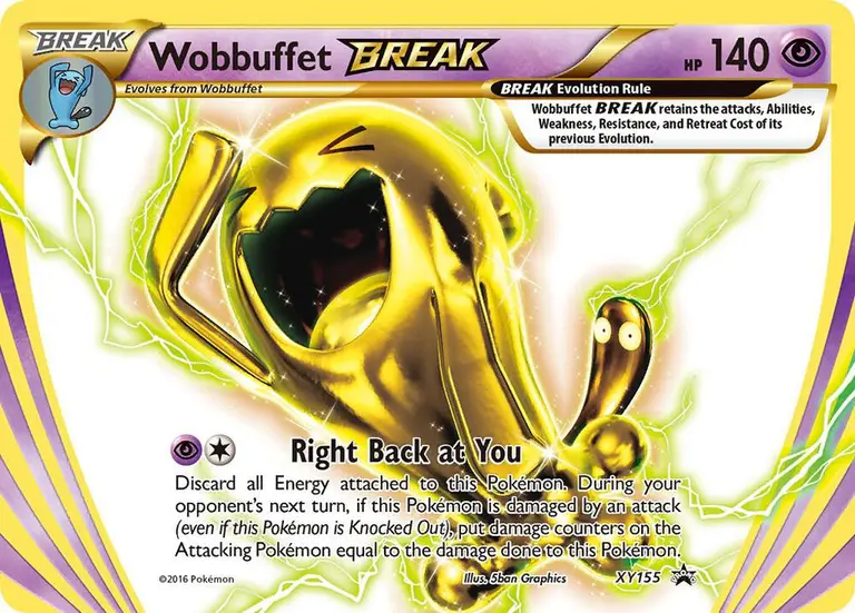 Wobbuffet BREAK, XY Black Star Promos XY155/211