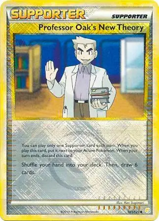 Professor Oak's New Theory, League & Championship Cards 101/123