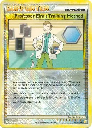Professor Elm's Training Method, League & Championship Cards 100/123