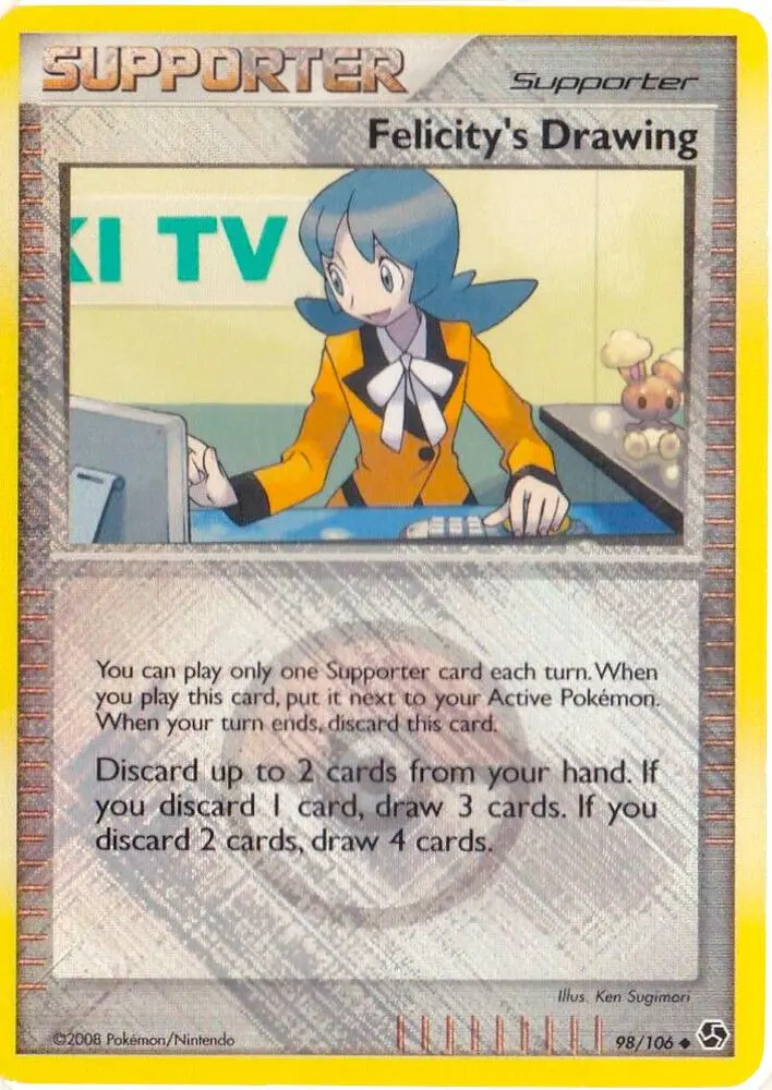 Felicity's Drawing, League & Championship Cards 98/106