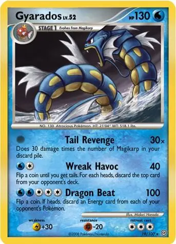 Gyarados, Deck Exclusives 019/100