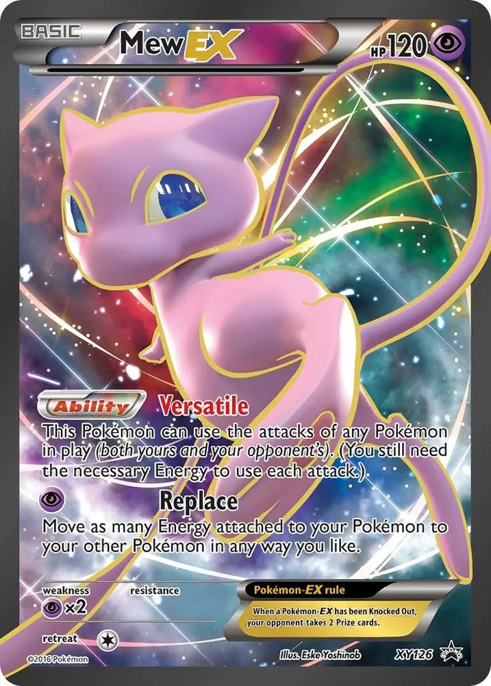 Mew EX, XY Black Star Promos XY126/211