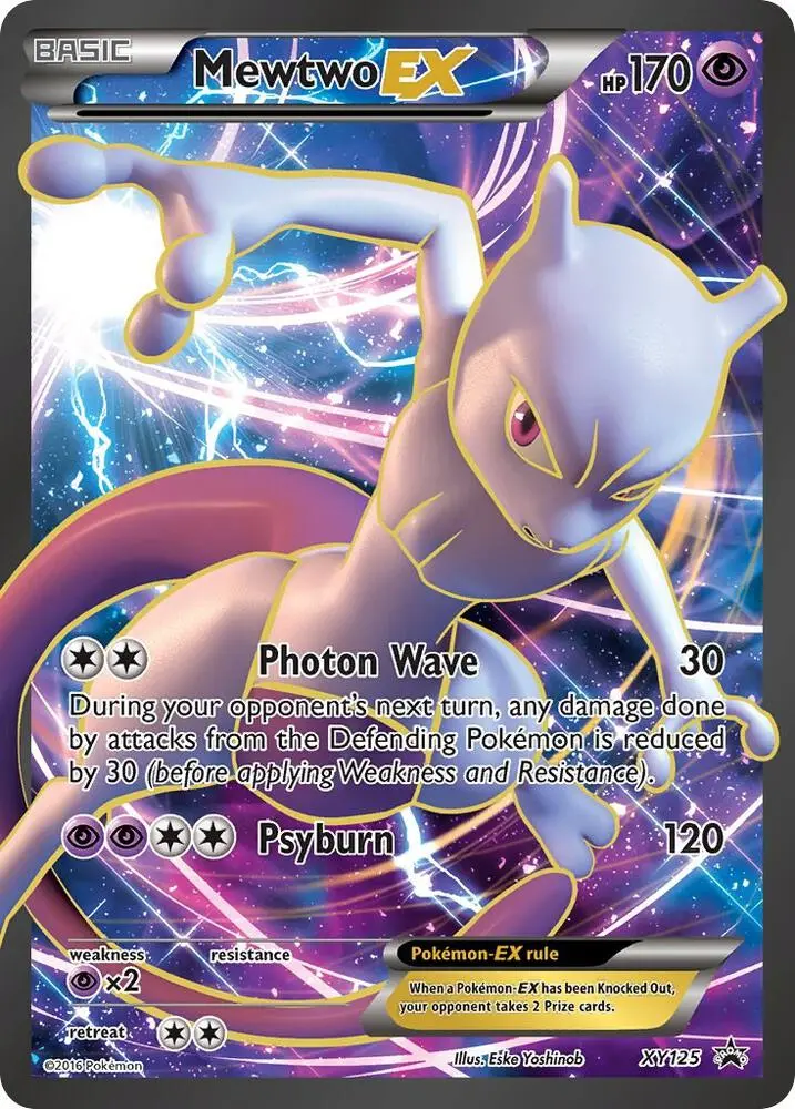 Mewtwo EX, XY Black Star Promos XY125/211