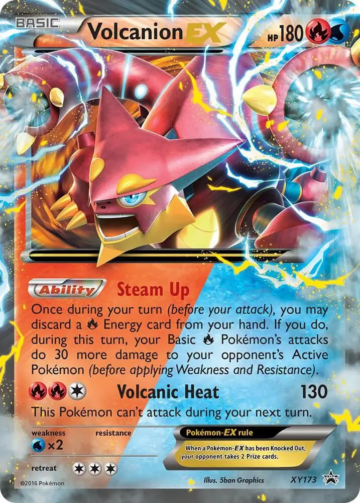 Volcanion EX, XY Black Star Promos XY173/211