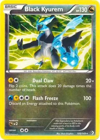 Black Kyurem, Deck Exclusives 100/149