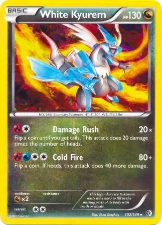 White Kyurem, Deck Exclusives 102/149