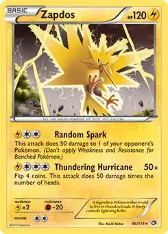 Zapdos, Deck Exclusives 046/113
