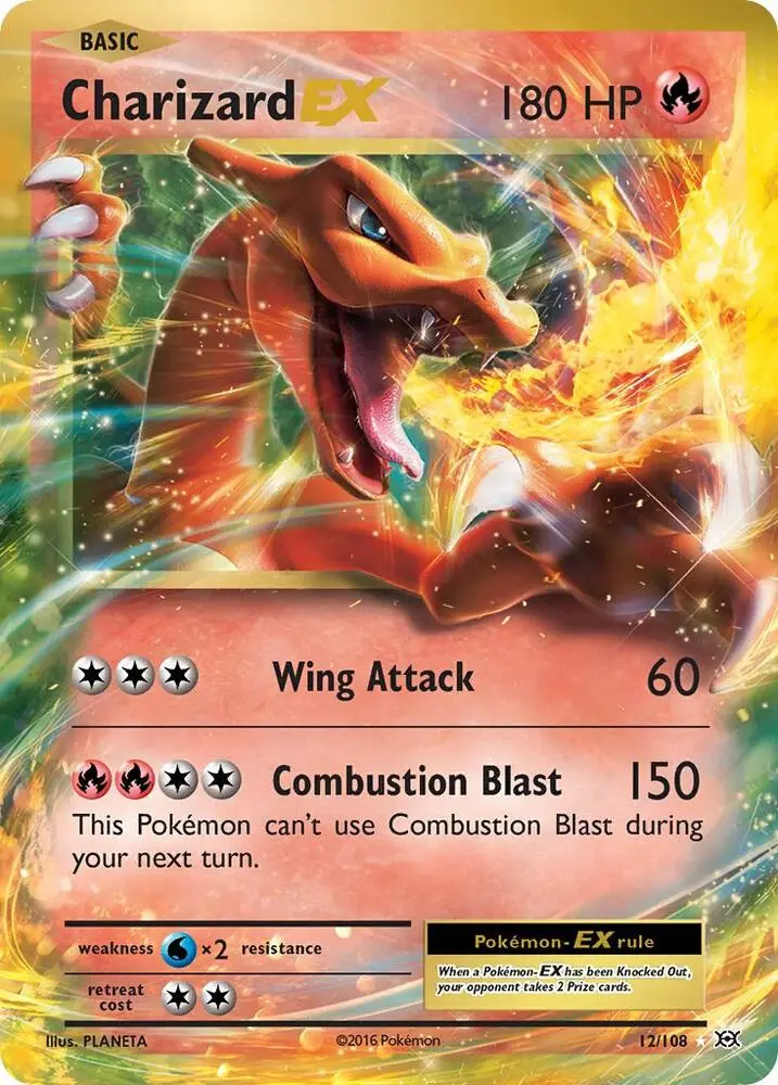 Charizard EX, Evolutions 12/108