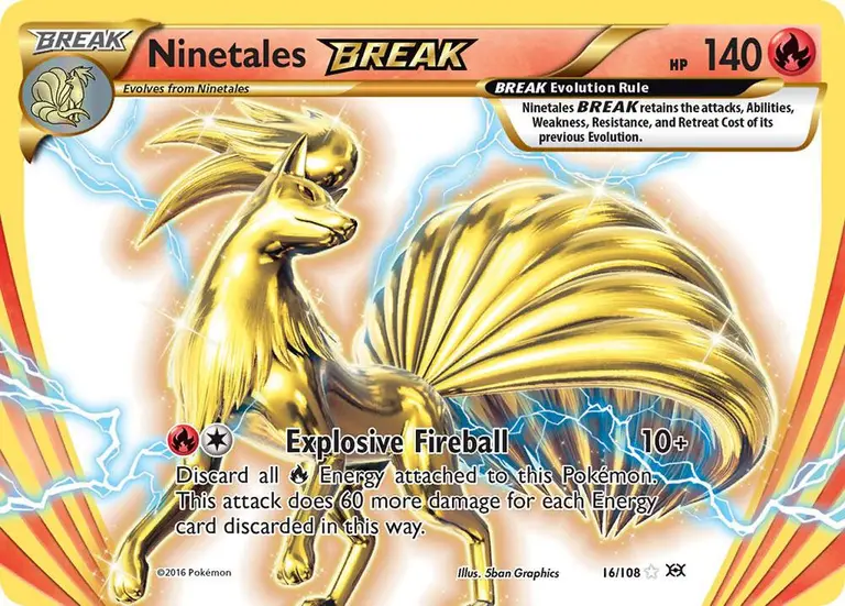Ninetales BREAK, Evolutions 16/108
